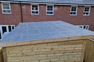 Shed roof covering [